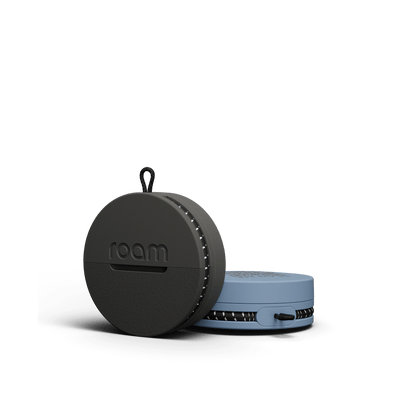 Roam tracker 2-Pack black and blue, durable duo for couples, global reach