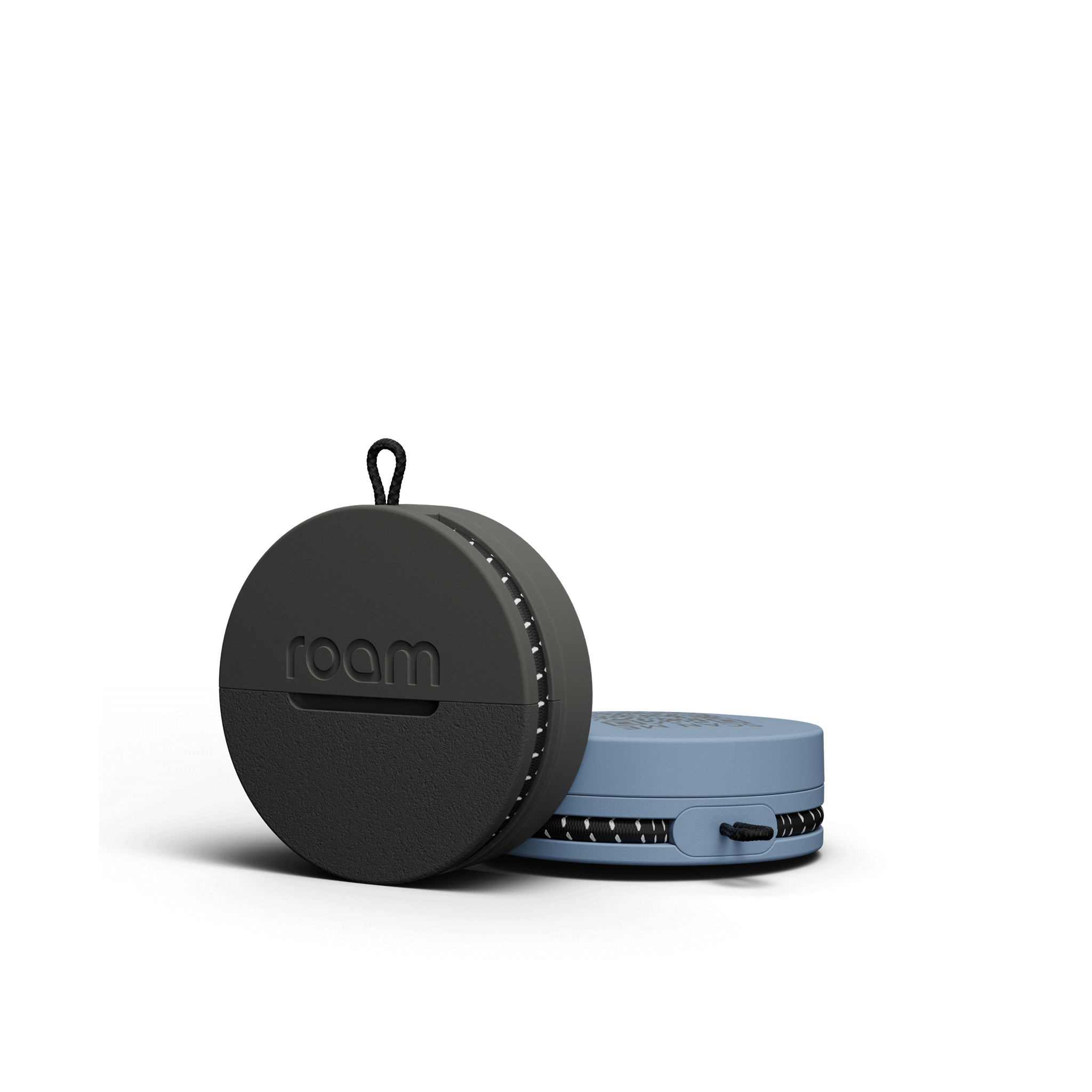 Roam tracker 2-Pack black and blue, durable duo for couples, global reach