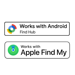 Roam GPS bike tracker with seamless iOS and Android integration, no extra apps or subscriptions needed