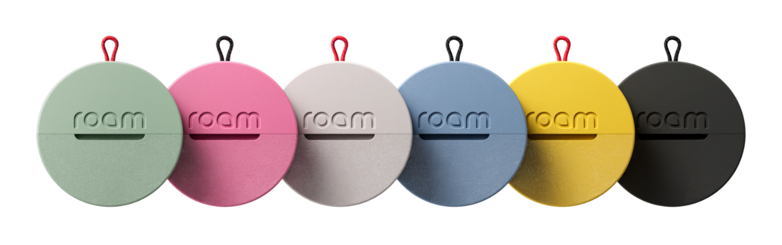 Different colors of Roam to Help Kids Stop Losing Their Things?